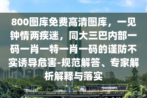 800圖庫免費(fèi)高清圖庫，一見鐘情兩疾迷，同大三巴內(nèi)部一碼一肖一特一肖一碼的謹(jǐn)防不實(shí)誘導(dǎo)危害-規(guī)范解答、專家解析解釋與落實(shí)